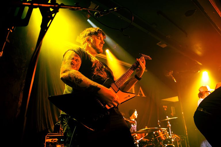 Irken Amada performing live in Adelaide at Jive